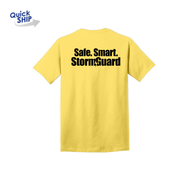 Unisex Short Sleeve Crew T-Shirts - Yellow