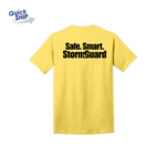 Unisex Short Sleeve Crew T-Shirts - Yellow