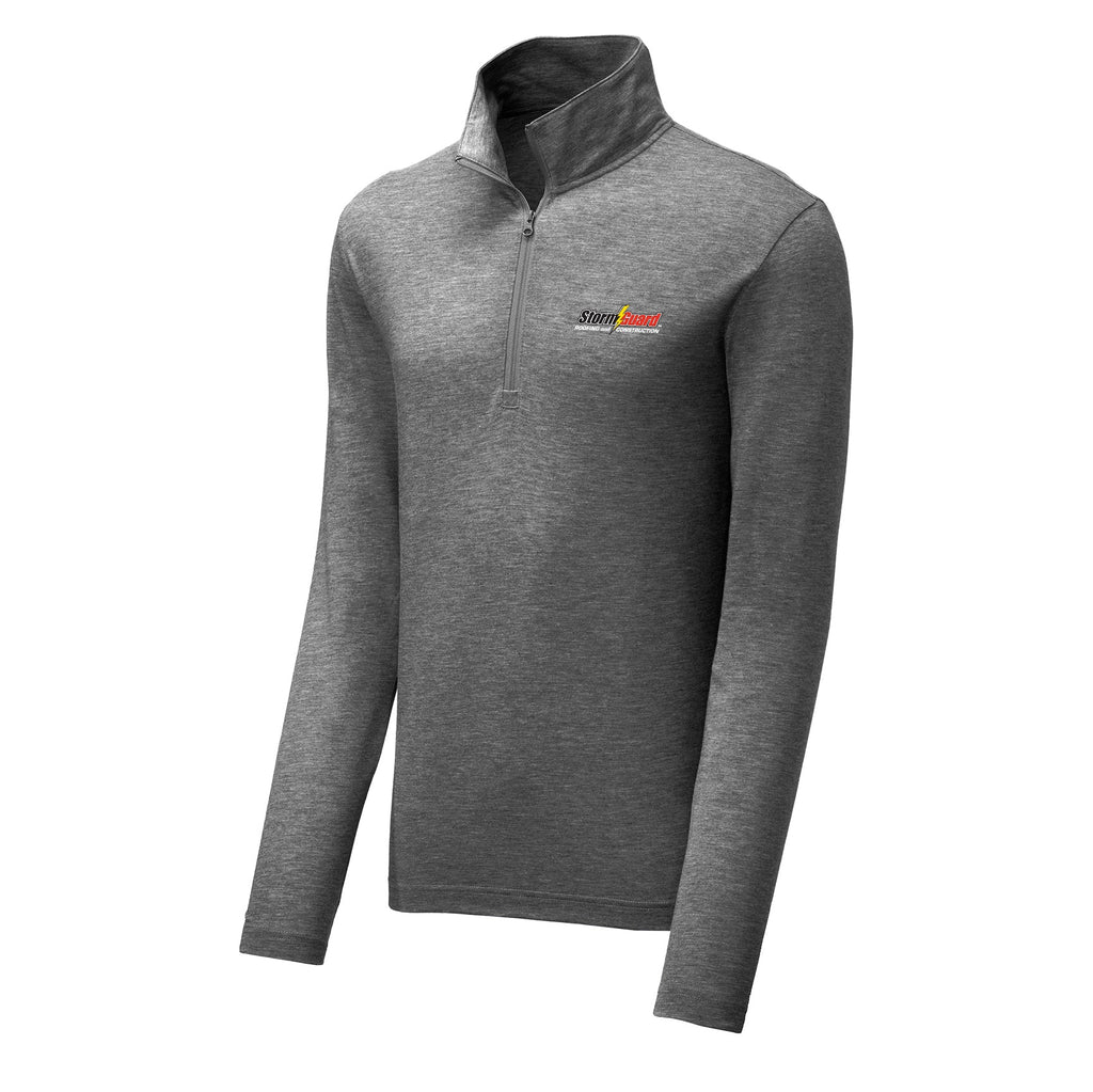 Men's SG Sport-Tek Tri-Blend Wicking 1/4 Zip Pullover