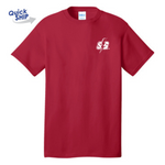 Unisex Quick Ship Short Sleeve Crew T-Shirts - Red